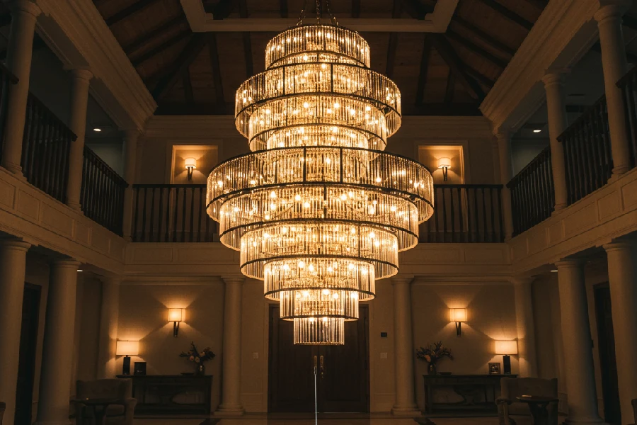 لوستر برای ویلا