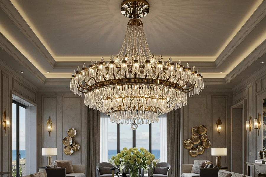 لوستر برای ویلا