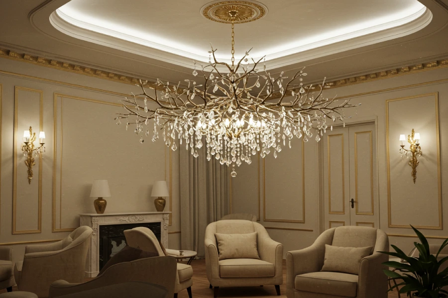 لوستر مناسب سبک نئوکلاسیک