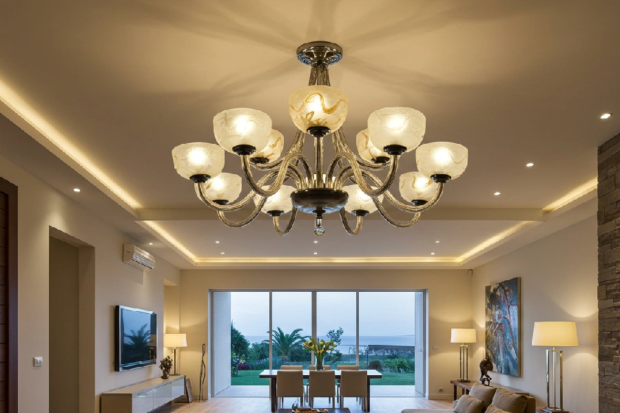 لوستر برای ویلا