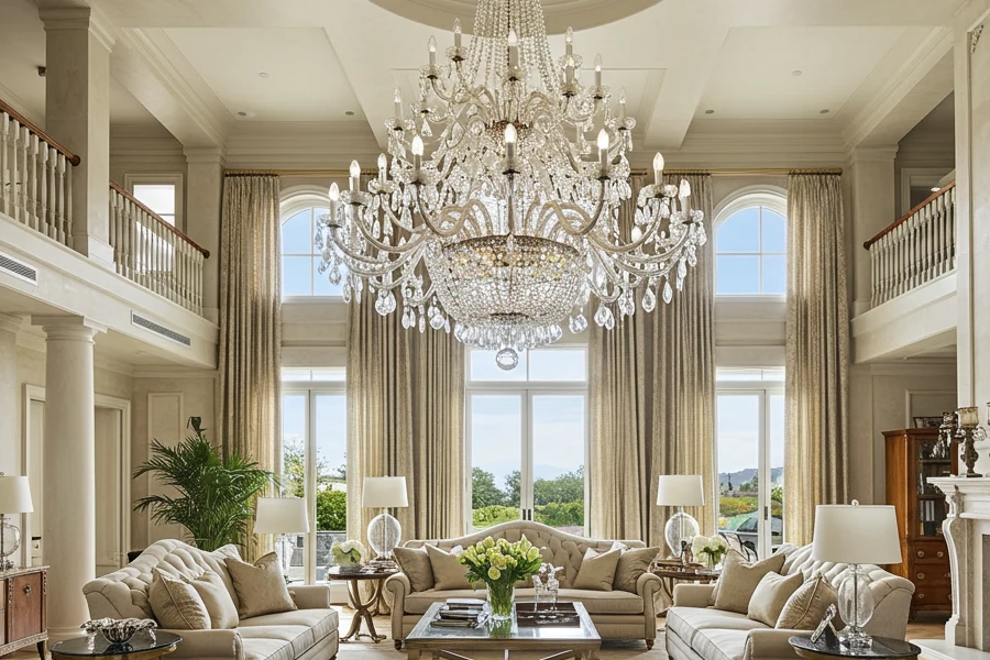 لوستر برای ویلا