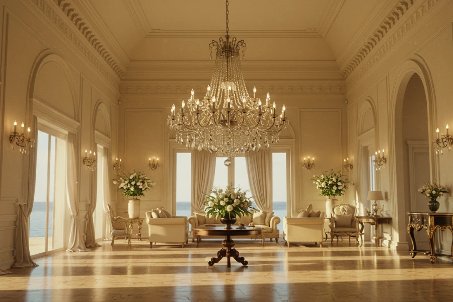 لوستر برای ویلا