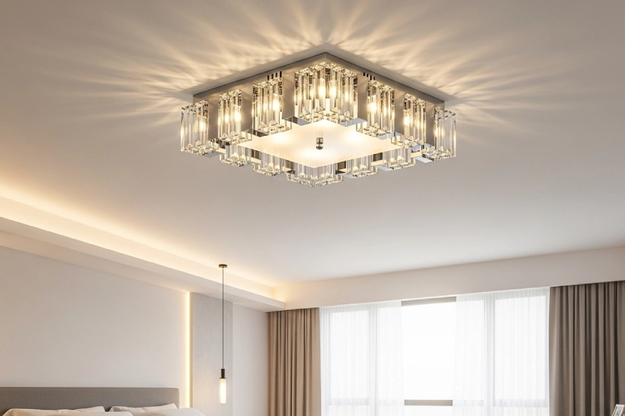 خرید لوستر کریستالی