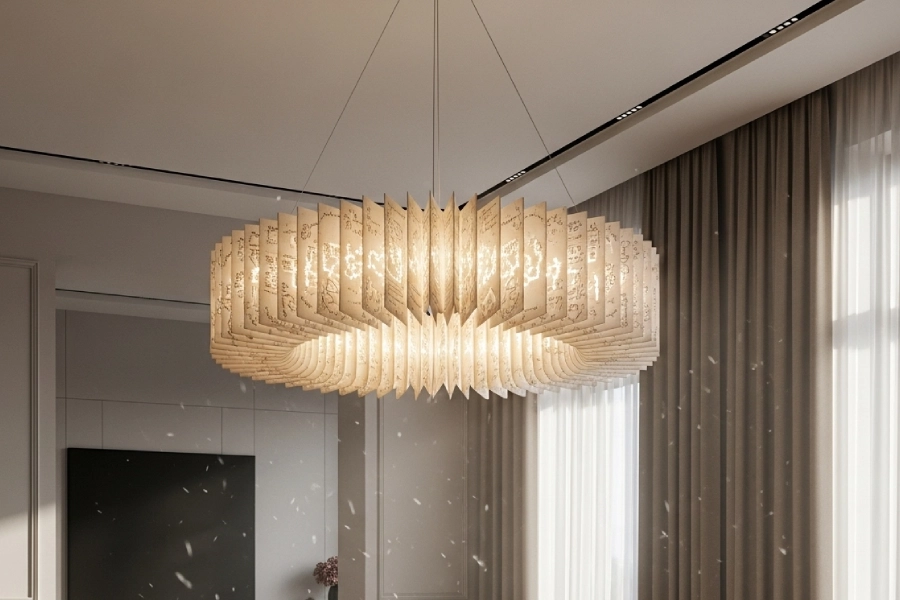 لوستر کاغذی